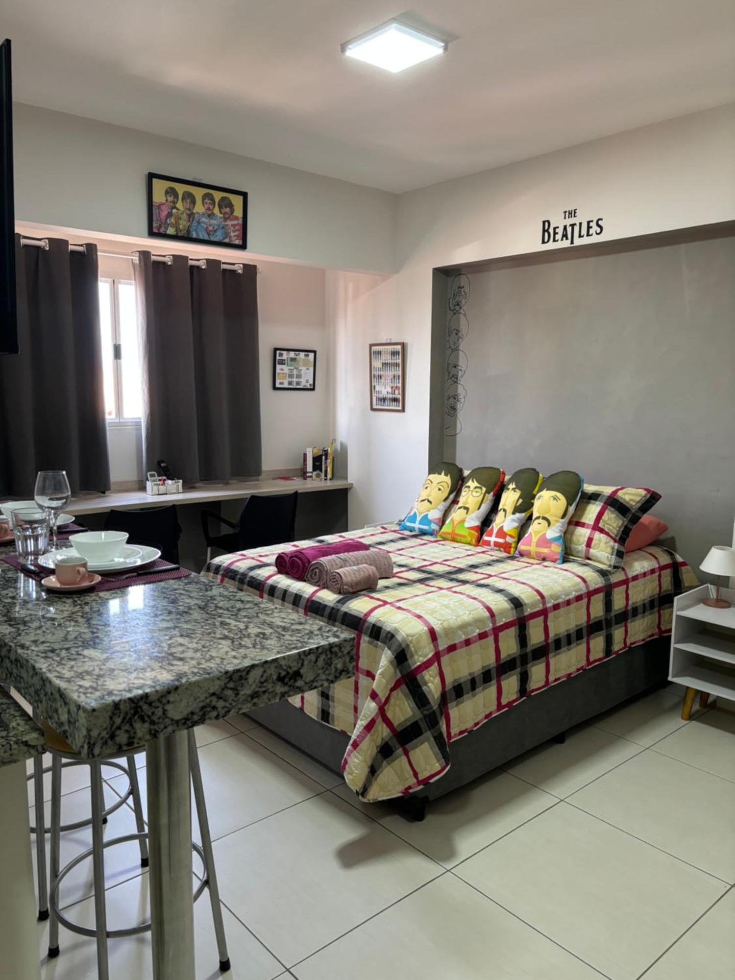 Bookln'Beatles- Spot Residence Miami 708 Araraquara Luaran gambar